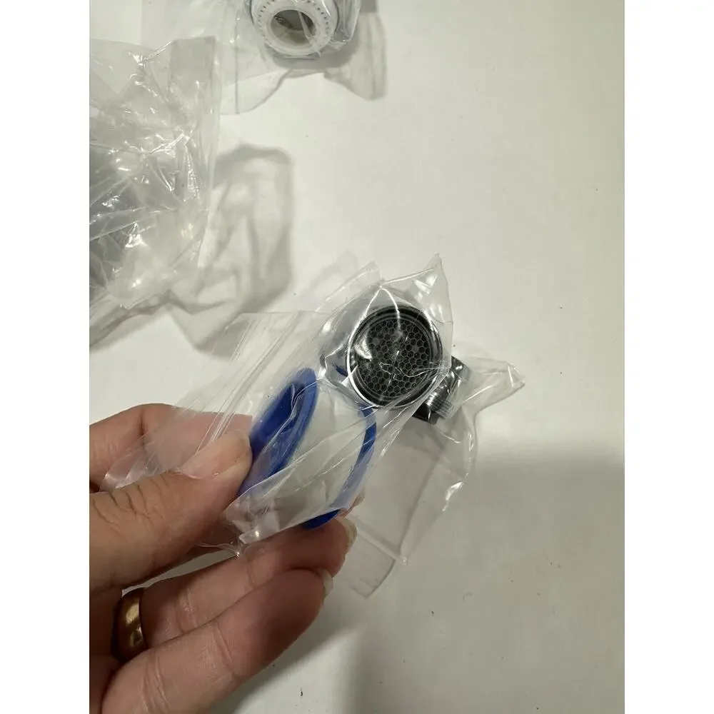 Lot 8pc Water Saving Kit - Shower‎ Heads + Swivel Spray + Bathroom Aerators Etc